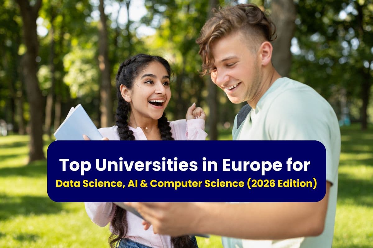 "Top universities in Europe for Data Science, Ai & Computer Science (2026 Edition)-with Gradstar"